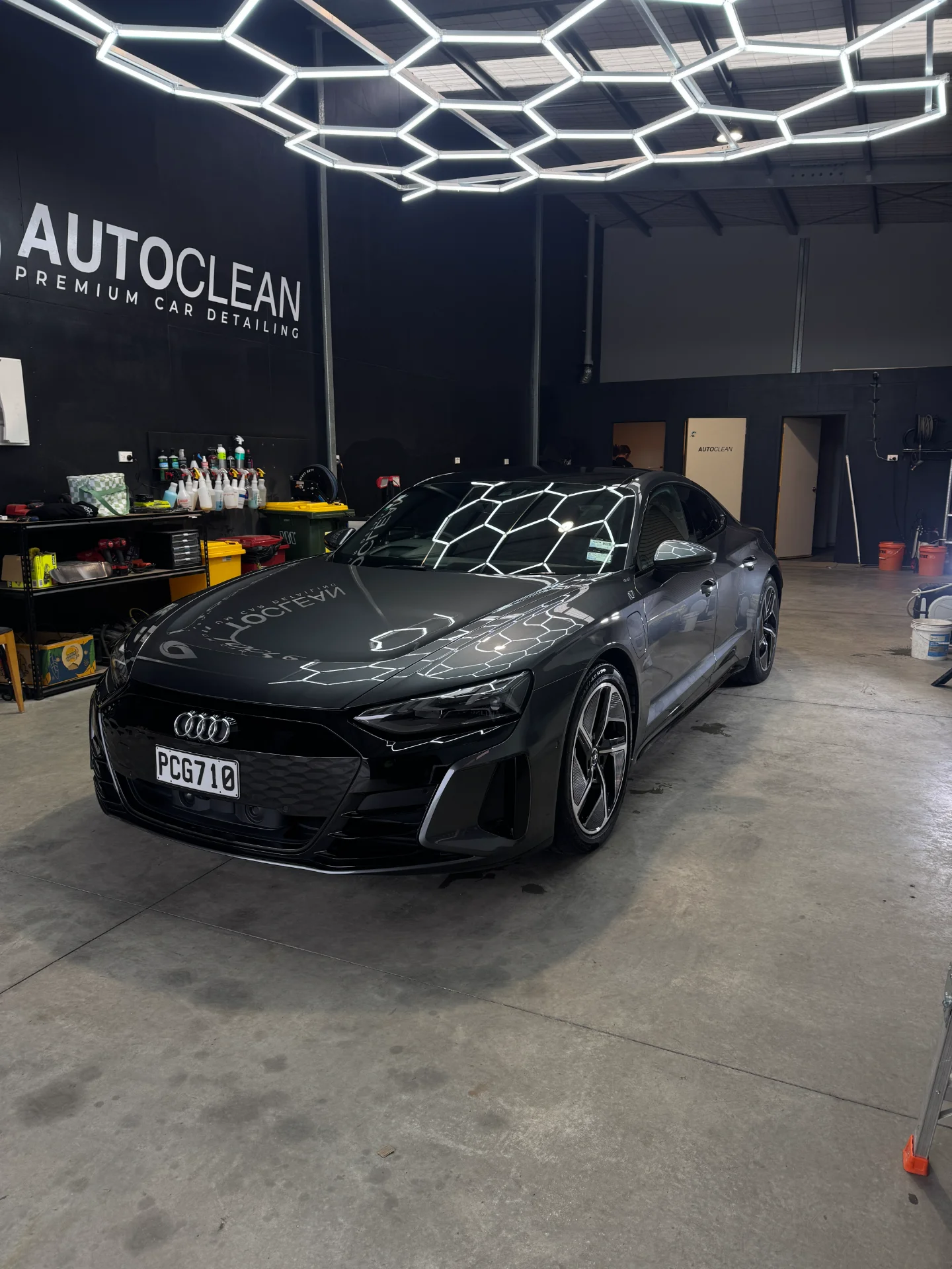 Audi e-tron interior detail Tauranga